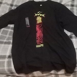 Nike Air shirt,Large, Black/green/red